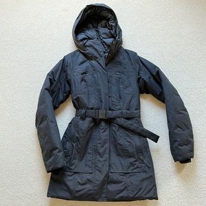 Women’s Black North Face Parka